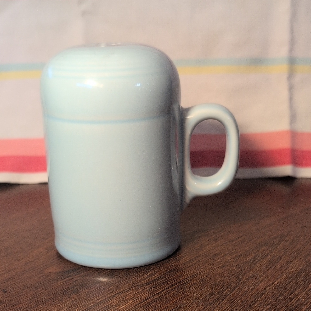 Fiestaware Sky Blue Stovetop Range Pepper Shaker With Handle